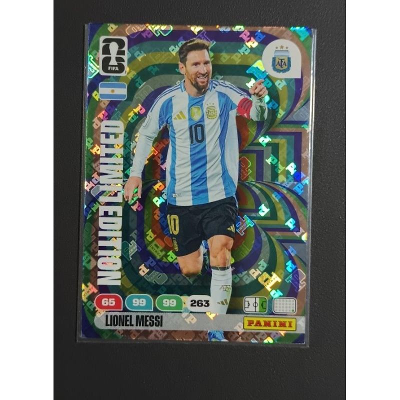 Card Limited edition Adrenalyn XL Copa do mundo 2026