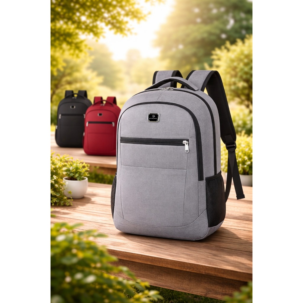 Mochila Unissex Notebook Resistente Água para Viagem ou Escola Compartimento interno acolchoado para Notebook