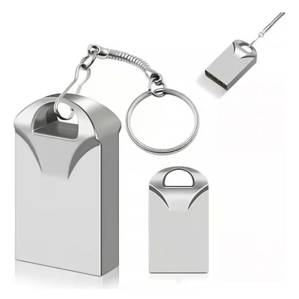 Mini   Pendrive USB Chaveiro Metálico Original Alta Qualidade 4GB 8GB 16GB 32GB
