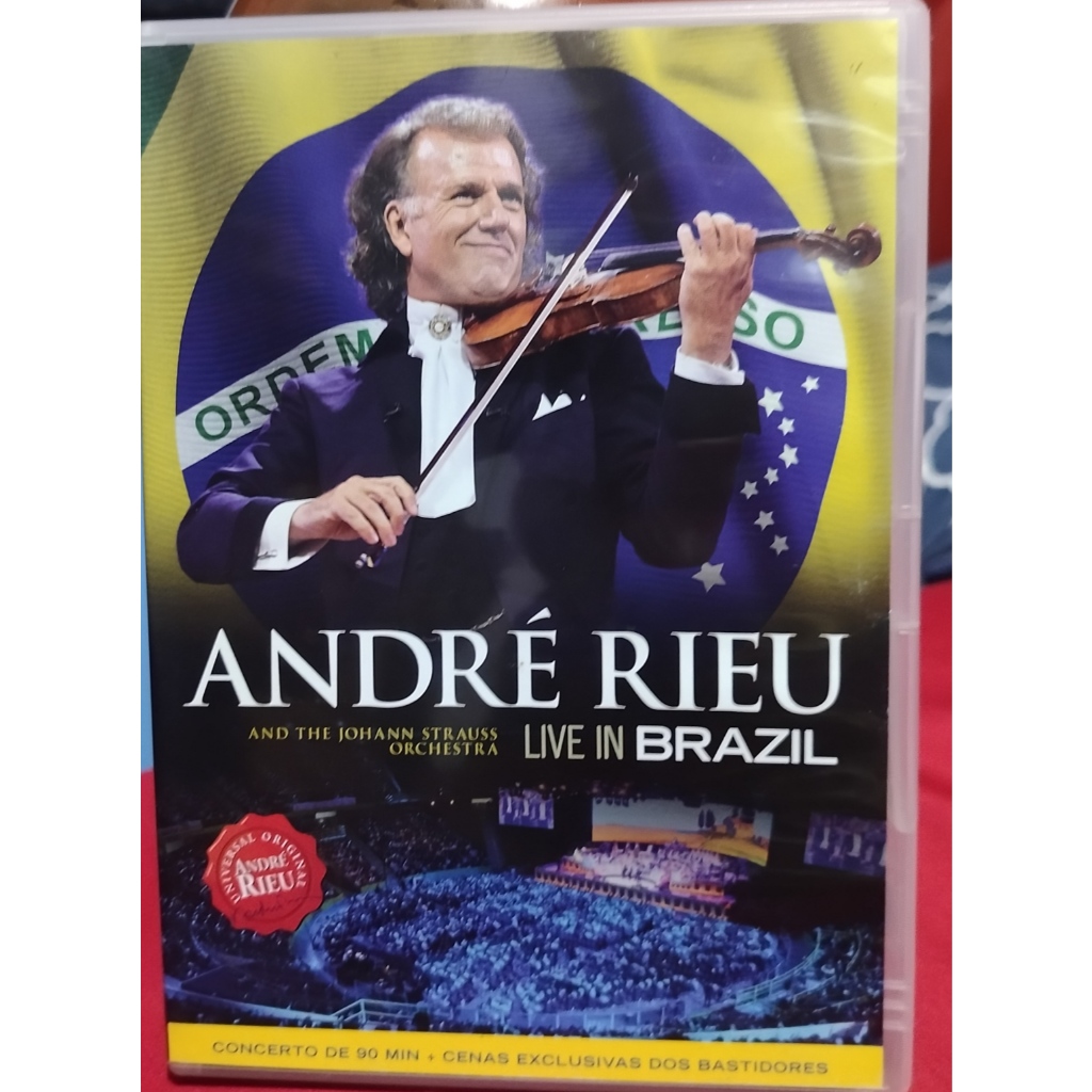 DVD André Rieu Live In Brazil/2013/Opening/Classical, Contemporary, Neo-Romantic/Tiritomba/Ave Maria/Hallelujah/Brasil