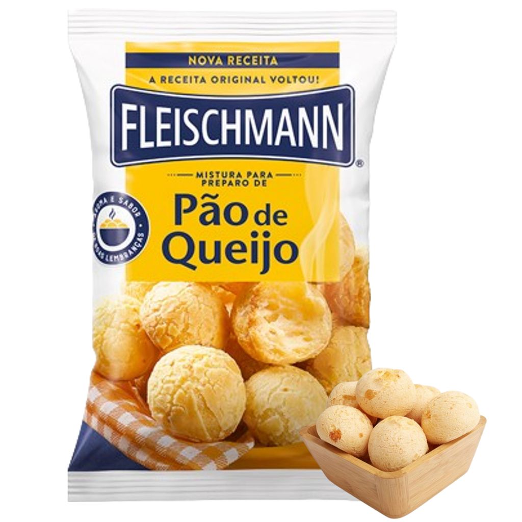 Mistura Para Pão De Queijo Fleischmann 1kg