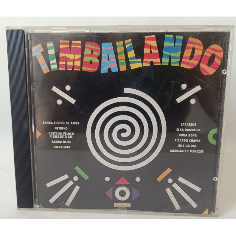 CD Timbailando ano 1993 música axé clássico raridade colecionador