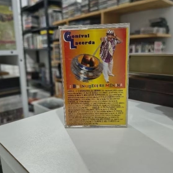 FITA CASSETE GENIVAL LACERDA - O BRINQUEDO DA MENINA