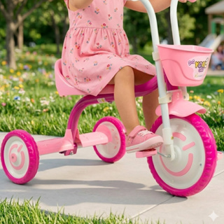 Triciclo infantil NATHOR YOU 3 GIRL Alumínio Resistente em Oferta na Shopee