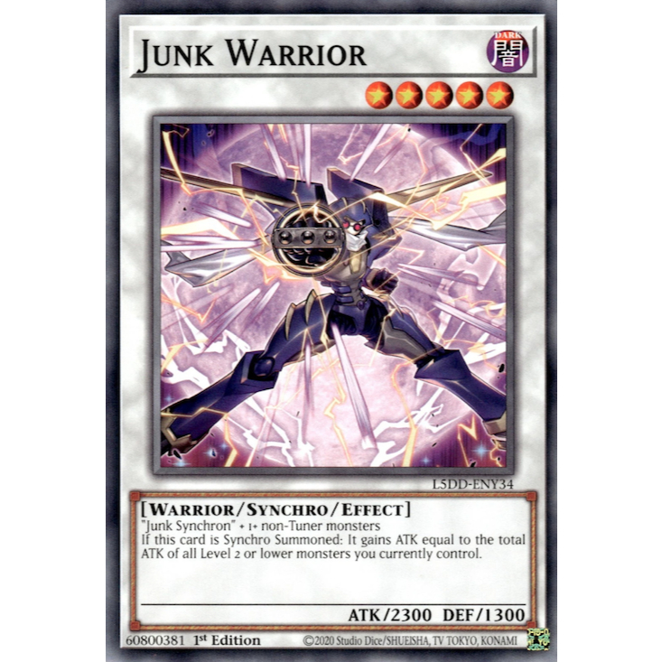 Guerreiro Sucata / Junk Warrior L5DD-PTY34 Common 1st Edition