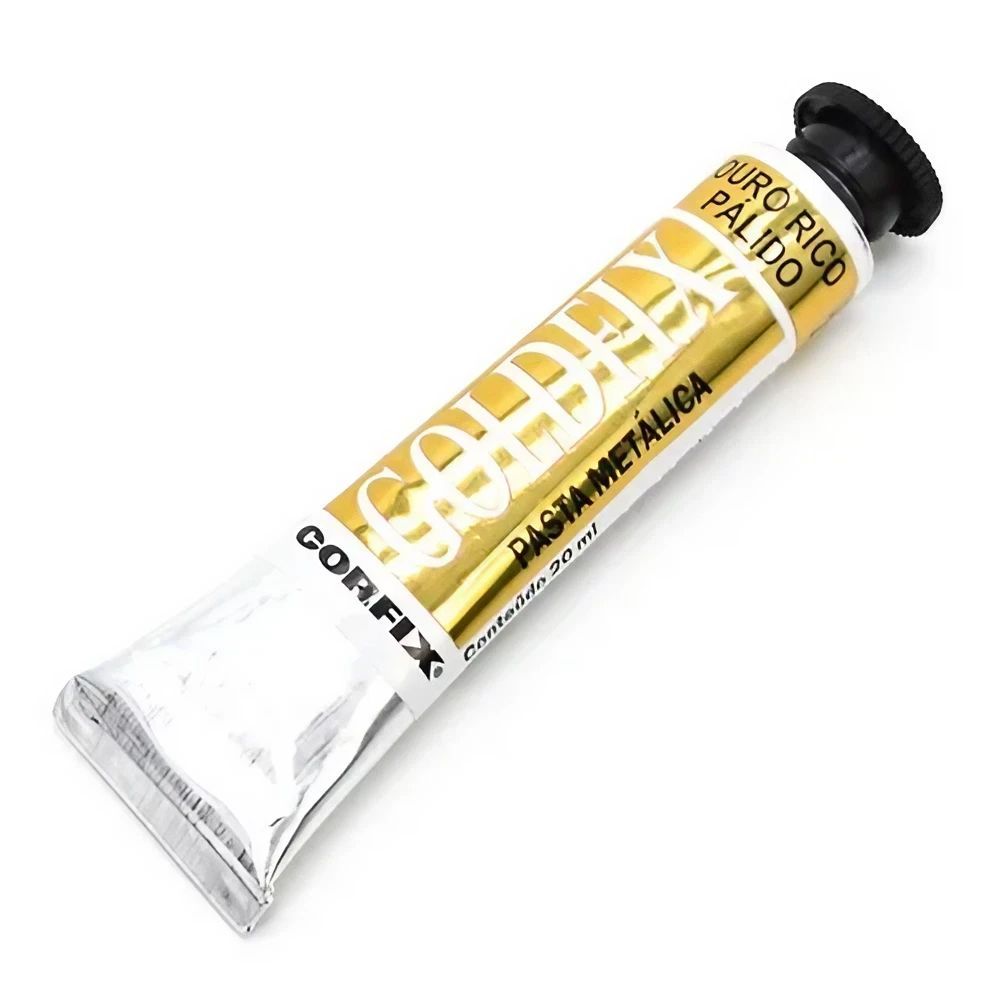 Pasta Metalica Goldfix Corfix - Ouro Rico Pálido 245 - 90020-245