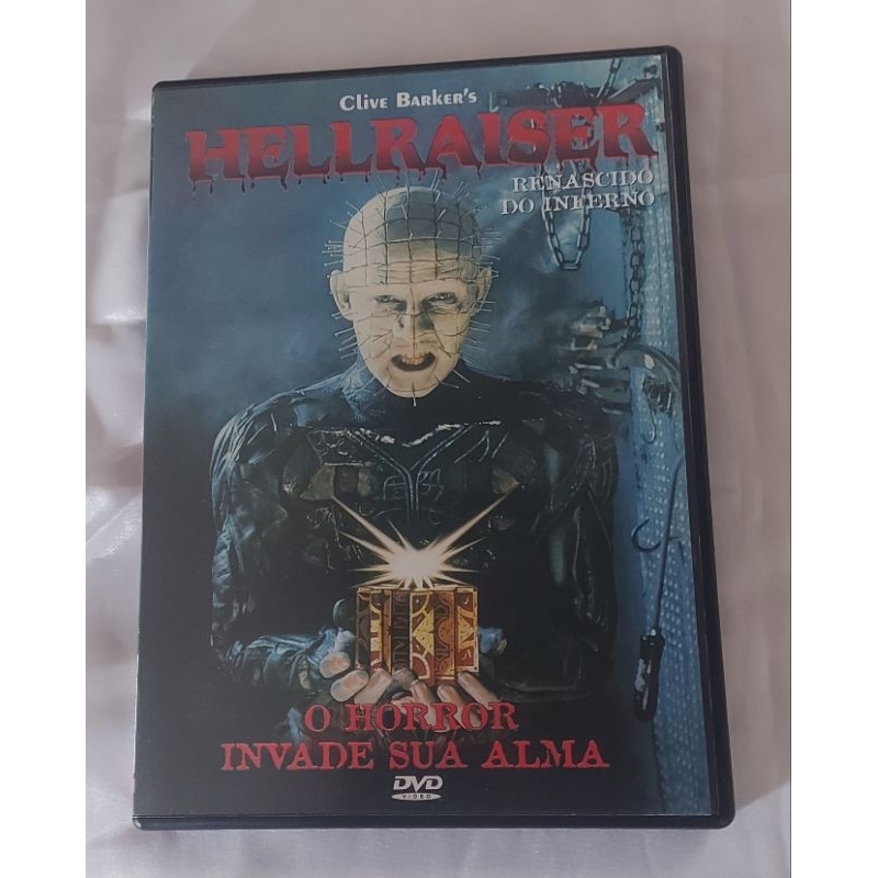 Dvd hellraiser renascido do inferno Clive Barker's original