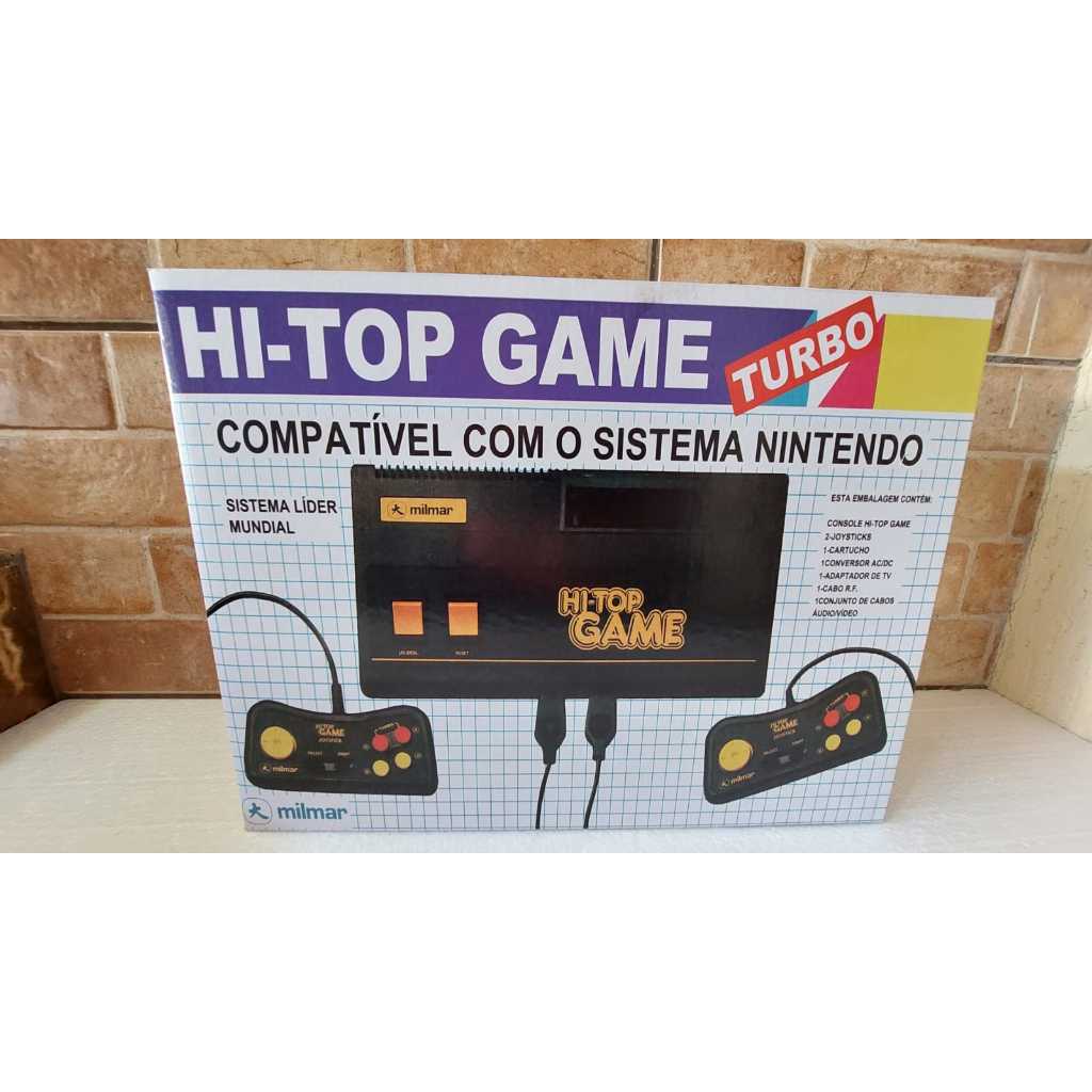 Caixa Vazia Videogame Hi-Top Game