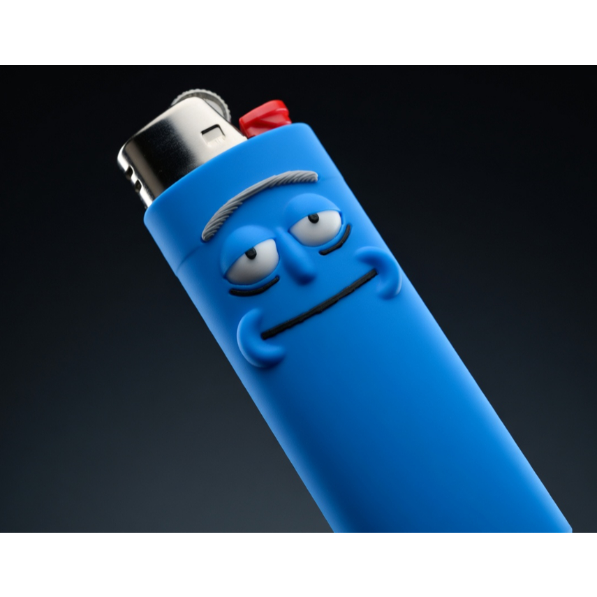 Rick and Morty Capa para Isqueiro Mr Meeseeks Porta Isqueiro Personalizado