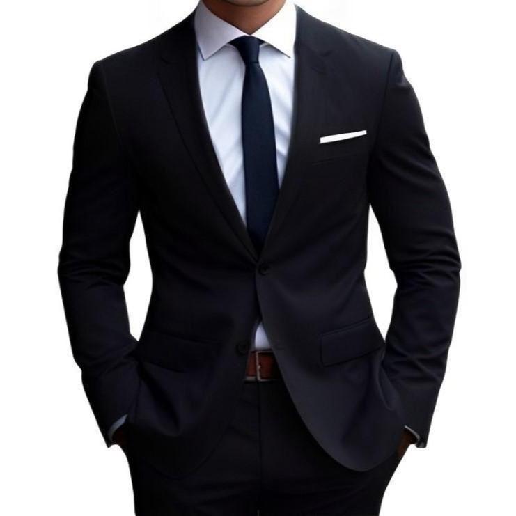 Terno Italiano Oxford Slim Masculino - Paletó+Calça