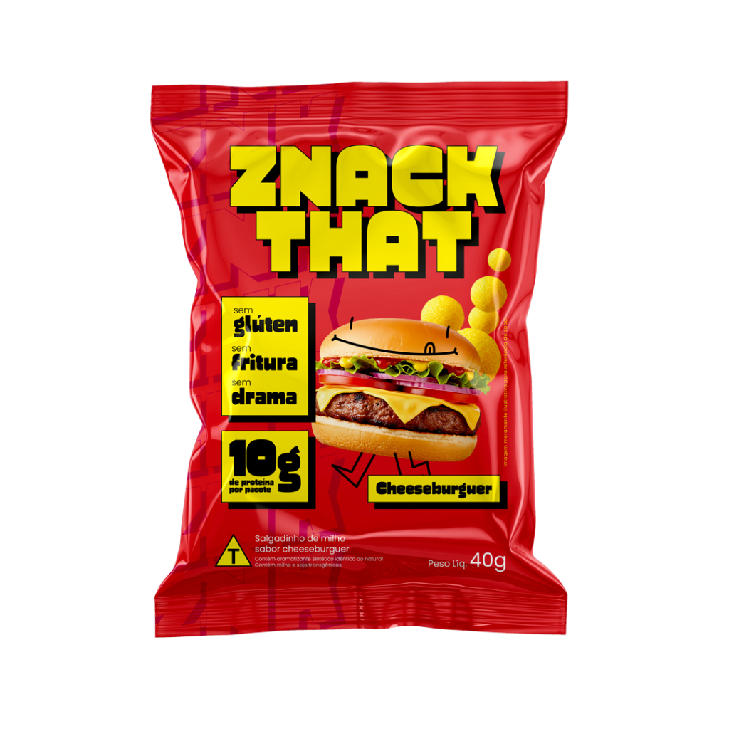 Imagem Salgadinho Proteico Znack That 40g