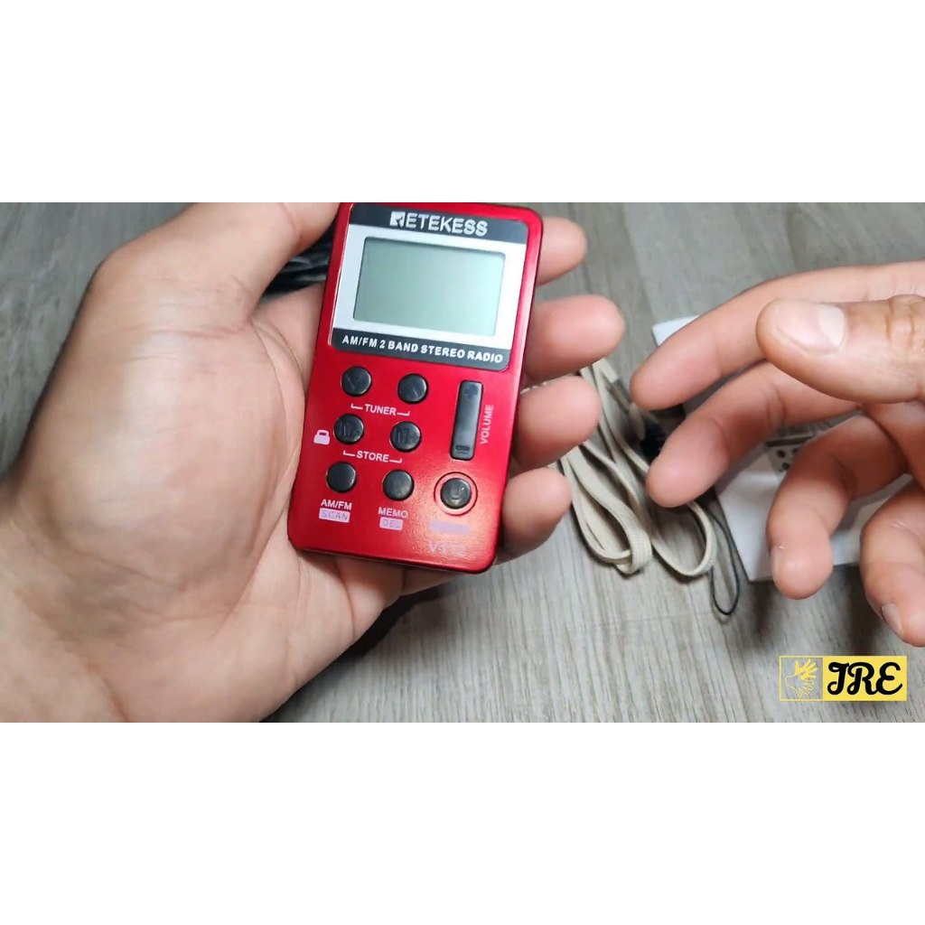Radio Portati AM/FM Retekess V1122 Lacrado Novo Versao Global Pequeno