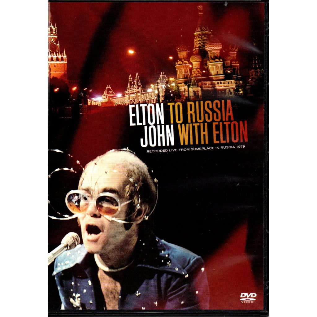 Dvd Elton John To Russia With Elton