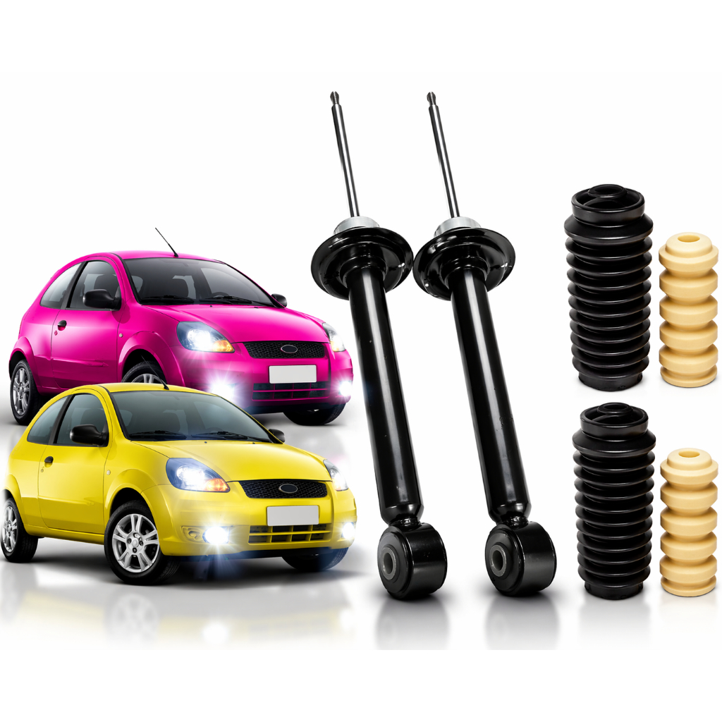 Amortecedor Ford Ka Traseiro + Kit 1997/2013