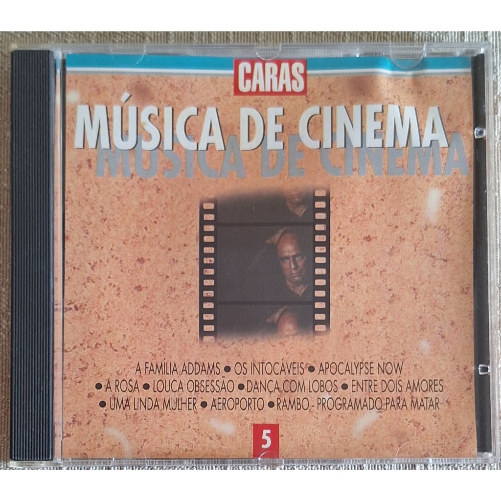 Cd Música de Cinema Caras - Volume 5 - Música Filmes