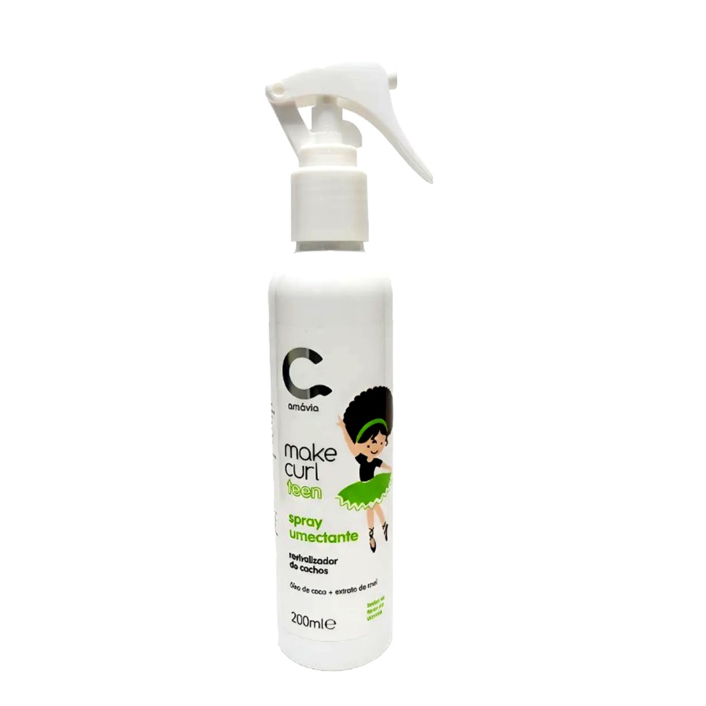Make Curl Kids Spray Umectante Amávia 200ml - Nova Embalagem em Oferta na Shopee