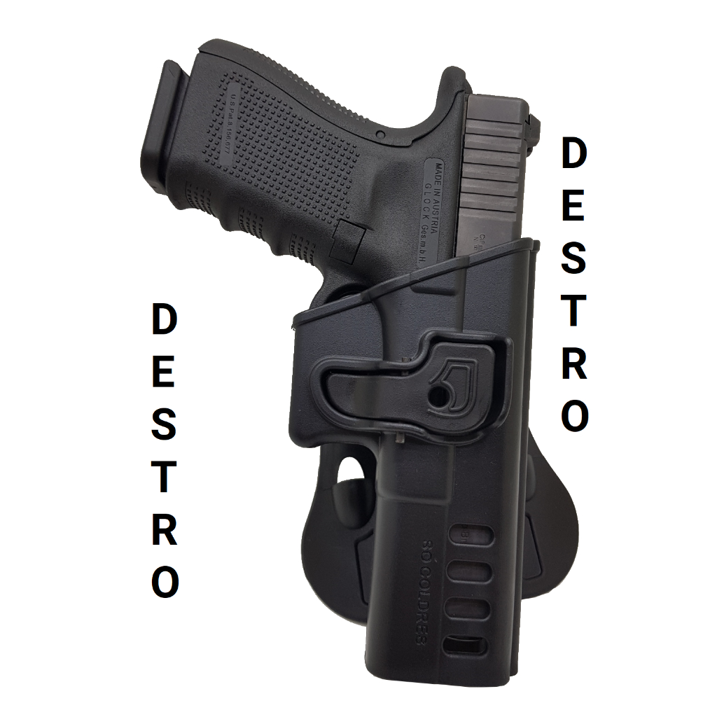 Coldre Polímero EXTERNO OSTENSIVO Pistola Glock G22 G23 G20 G21