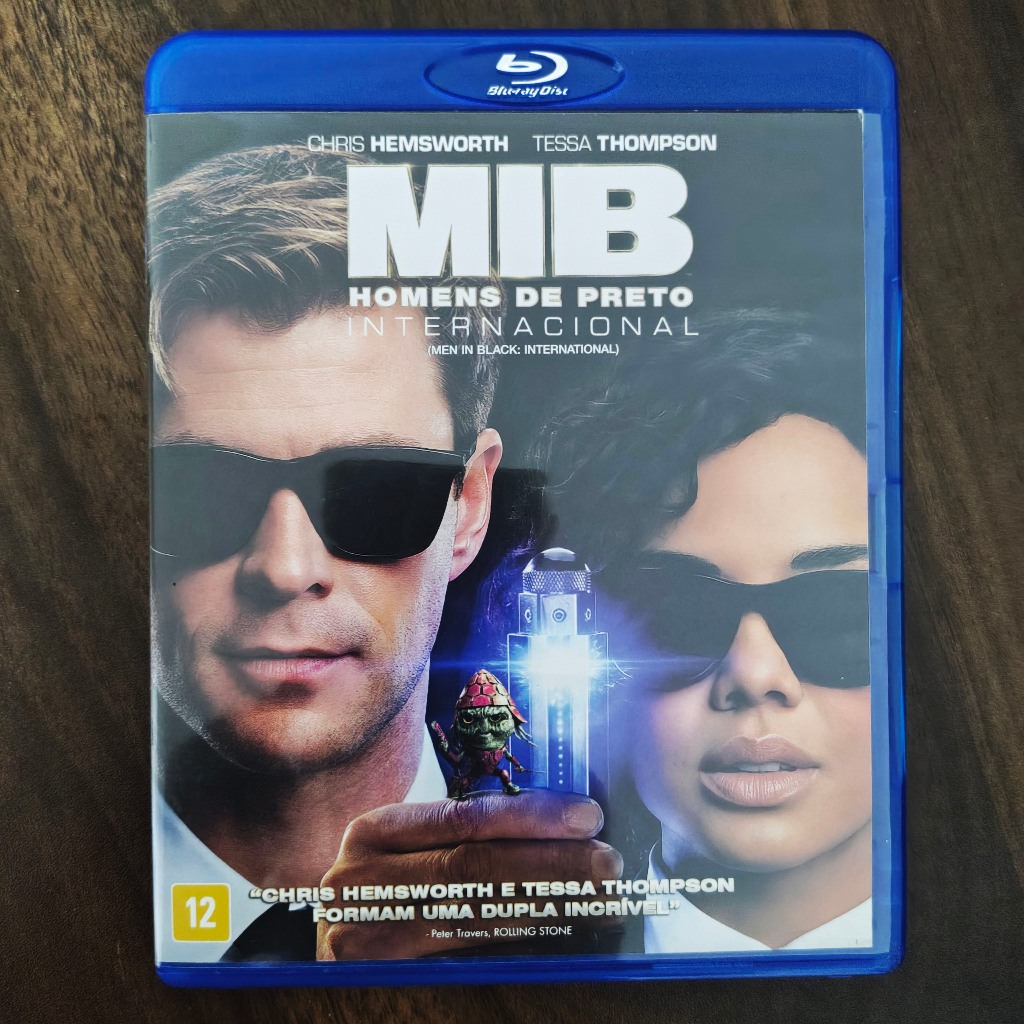 MIB Homens de Preto Internacional - Bluray - Excelente estado de conservação
