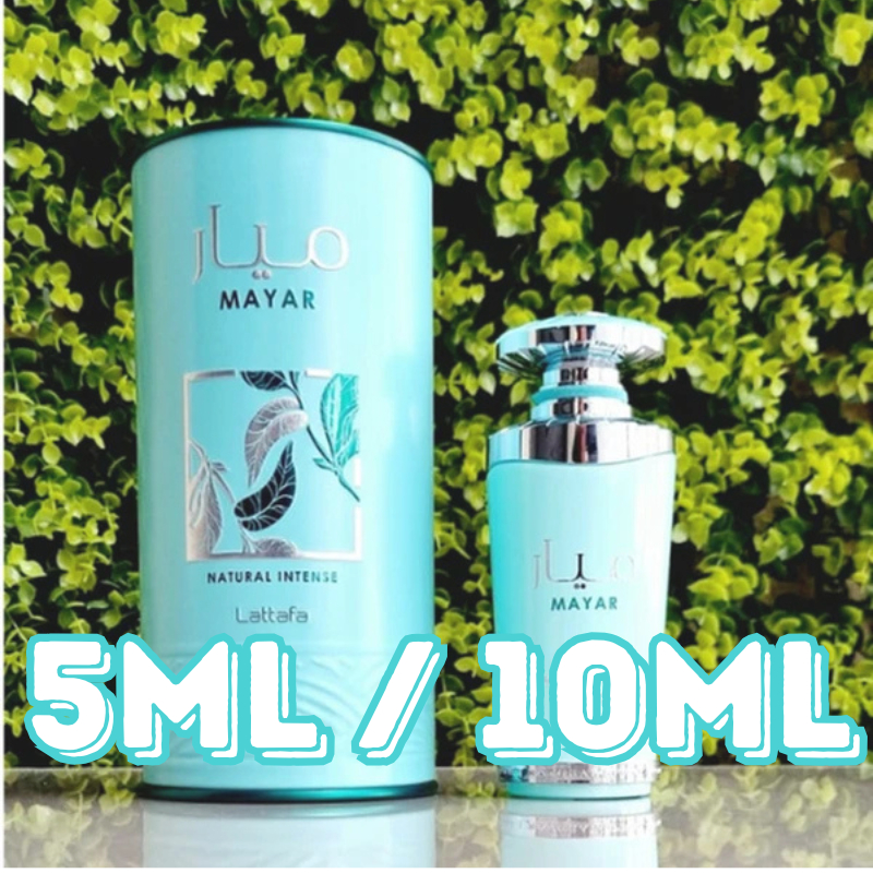 Lattafa Mayar Decat 5ml/10ml Feminino Insp. Acqua di Gioia Leve Elegante