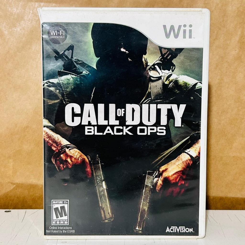 Call Of Duty Black Ops Mídia Física Seminovo Original Nintendo Wii