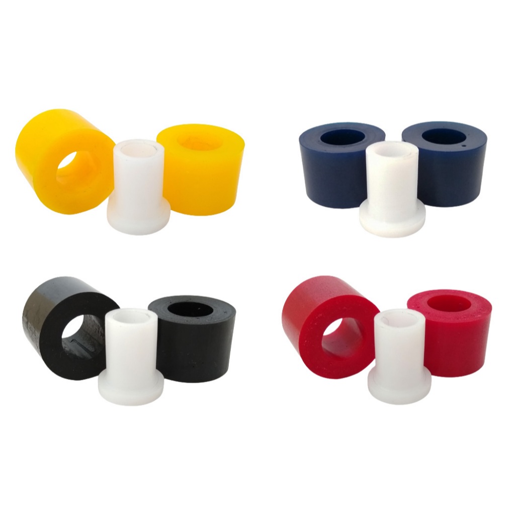 Par Roletes Esticador Tensionador Corrente + 1 Bucha Nylon XT600 XT660 DT200 Tenere Lander Crosser