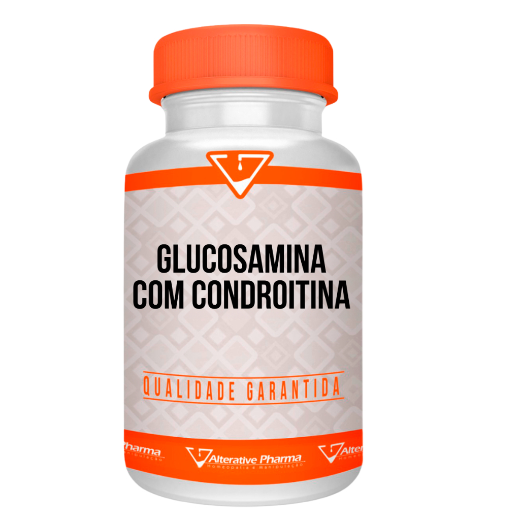 Glucosamina 500mg com Condroitina 400mg 60 ou 120 cápsulas