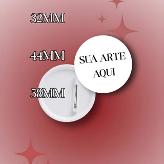 Botton Personalizado de 3,2cm 4,4cm 5,8cm Botton Botom Buton, Botão, Pin personalizado