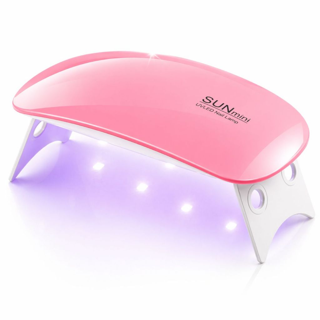 Cabine UV LED SUN Mini 6W Secador Unhas Gel Portátil USB Dobrável Secagem Rápida Bivolt