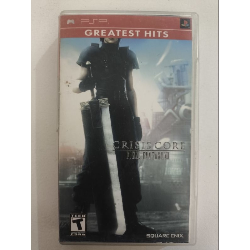 jogo de psp FINAL FANTASY VII CRISIS CORE