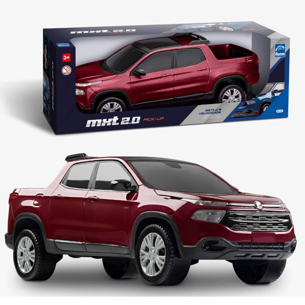 Caminhonete Toro MXT 2.0 Pick-Up Grande Picape Roma Brinquedos