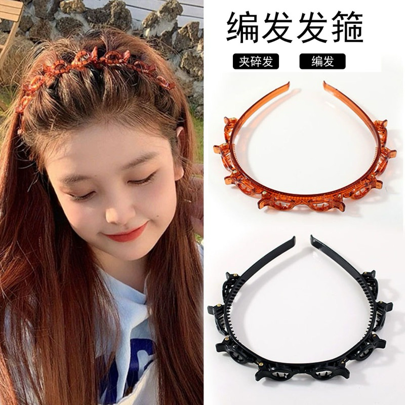 Tiara de Cabelo com Presilhas - Trançado Fácil e Ajuste Confortável