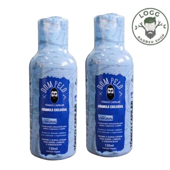 Kit 2x Dom Pelo Original - Tônico Capilar para cabelo, Barba para Cabelo Envio no mesmo dia