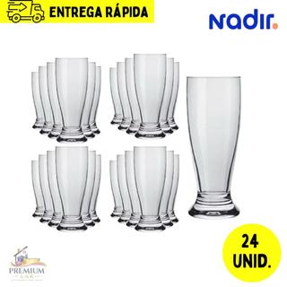 Jogo 24 Copos Munich Tulipa Nadir Chopp Cerveja 200ml