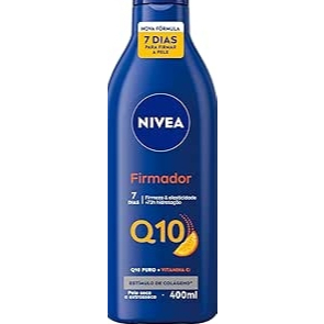 Loção Hidratante Corporal Nívea Firmador Q10 Vitamina C Pele Seca 400ml
