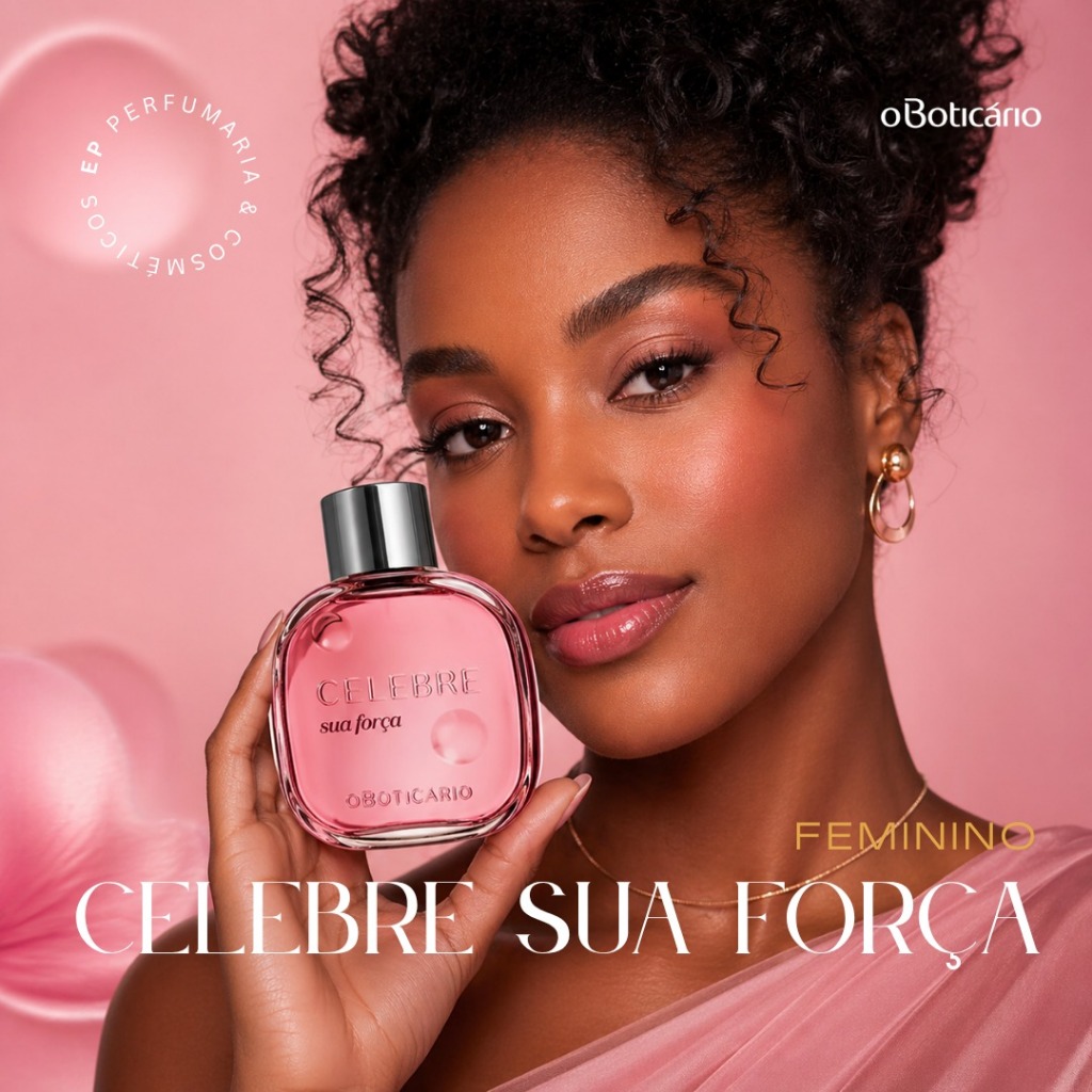 CELEBRE SUA FORÇA FLORAL FRUTAL O BOTICARIO 100ML