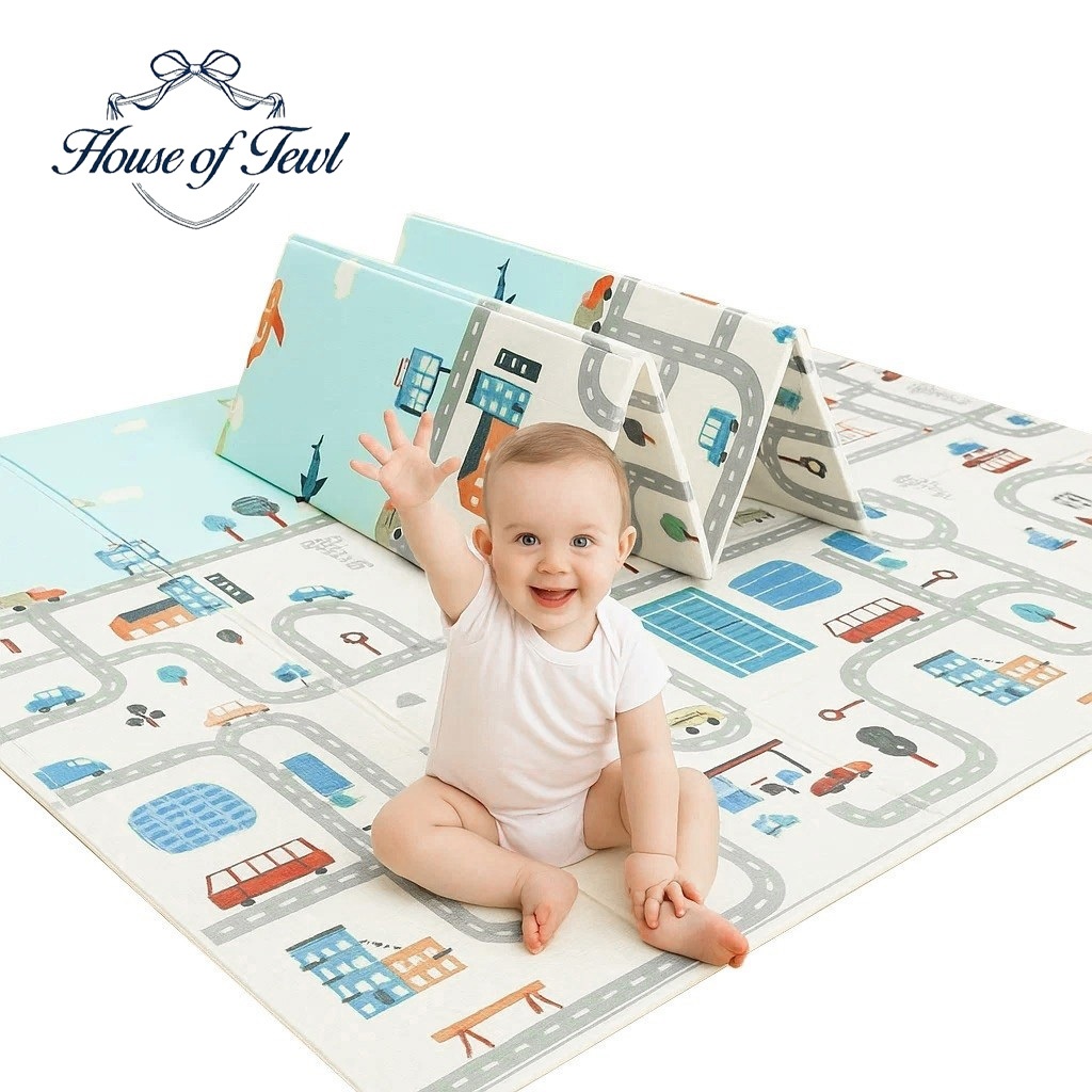 TAPETE TATAME 150 X 180cm TÉRMICO INFANTIL EDUCATIVO ANTIDERRAPANTE