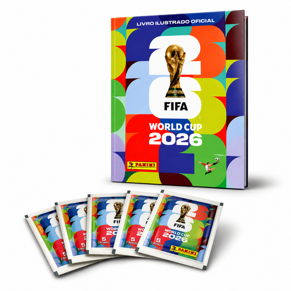 Album Figurinhas Copa do Mundo 2026 Panini
