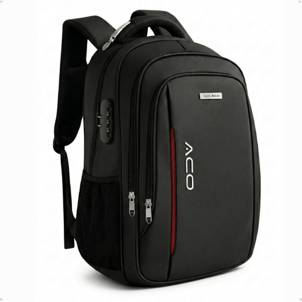Mochila Masculina Impermeavel Reforçada Grande Anti Furto Usb Cabo Trabalho Faculdade Viagem 35L Top
