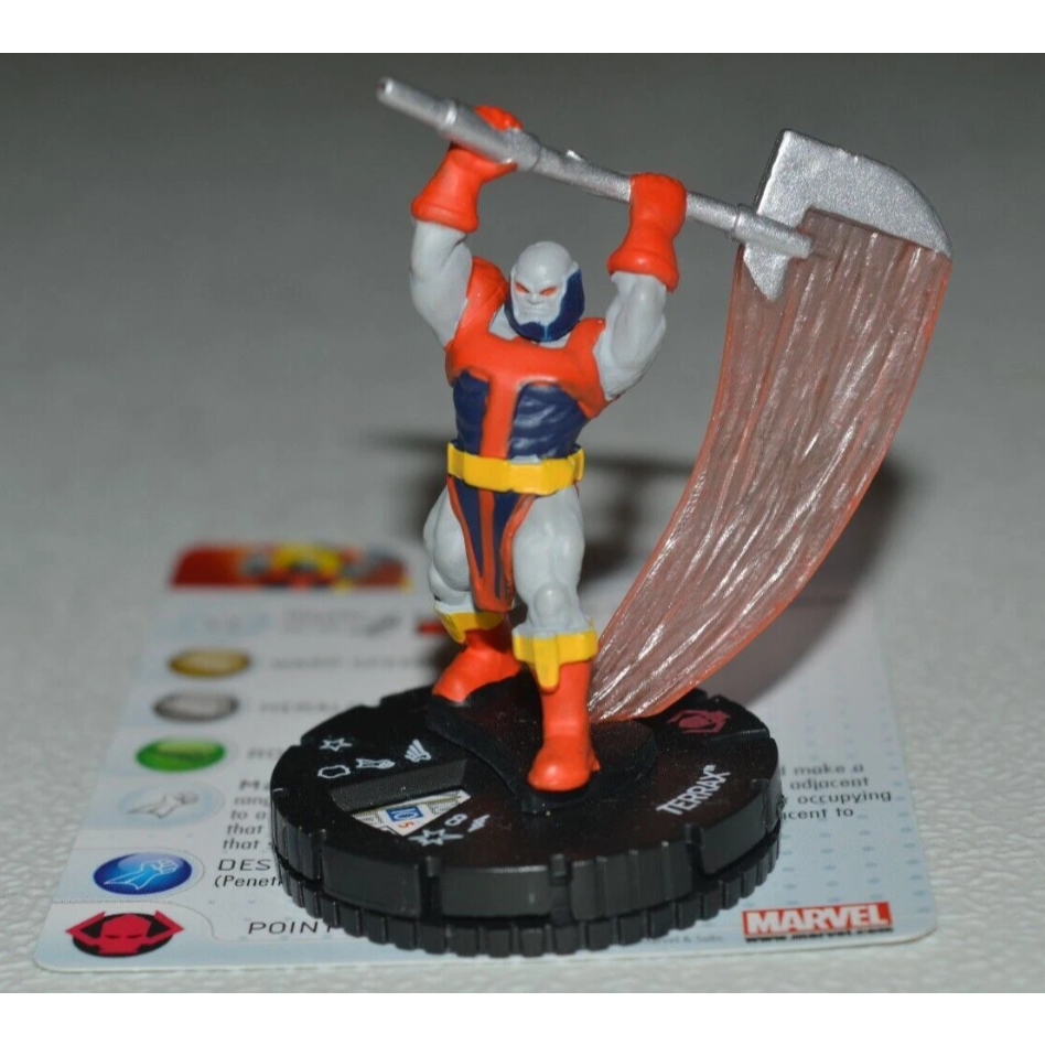 Heroclix Amazing Spider-Man set Miniatura Terrax #045 Super Raro figure com card 2013