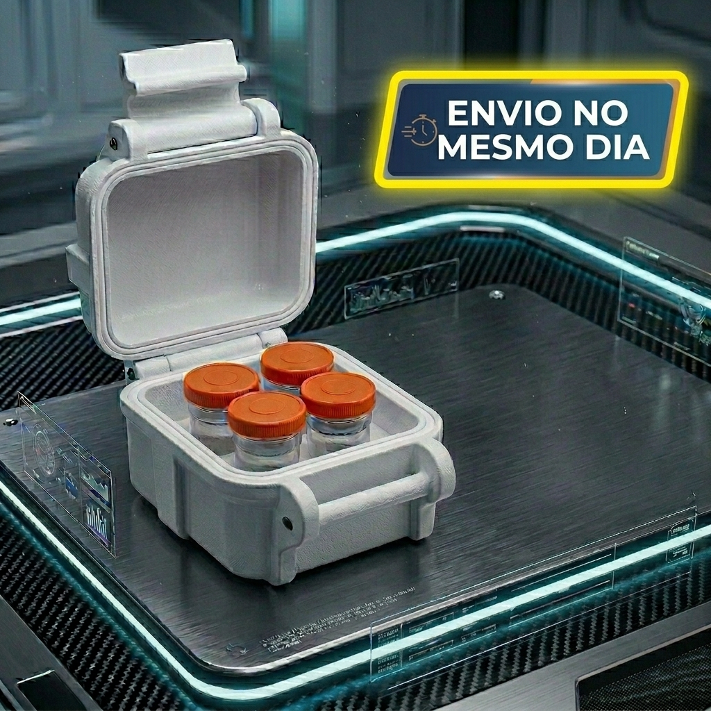 Porta Ampola 3ml Tirze Organizador Premium 4 Frascos Seguro