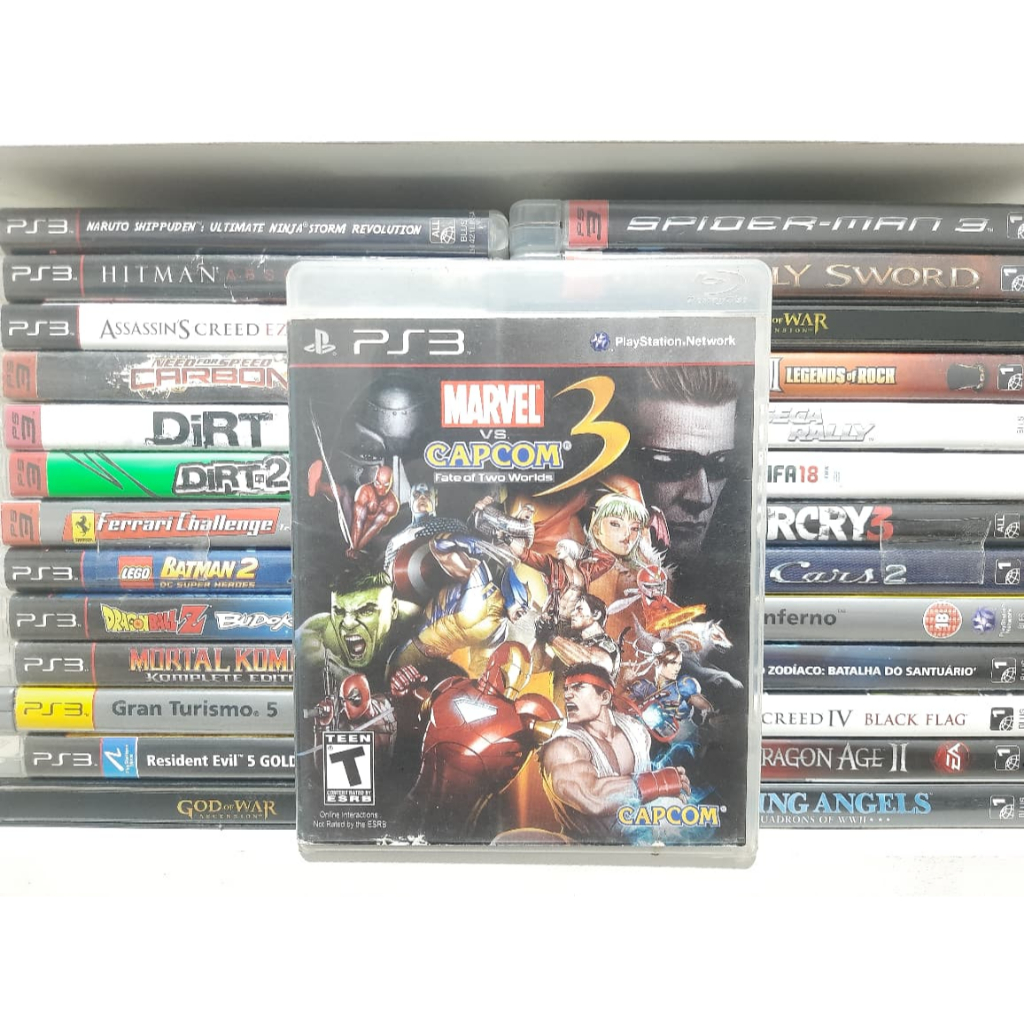Marvel VS Capcom 3 / Fate Of Two Worlds - PS3 Midia Física
