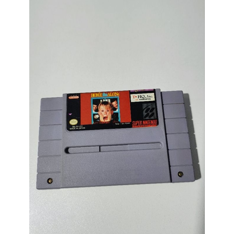 Cartucho original Americano Super Nintendo - Home Alone " Esqueceram de mim".