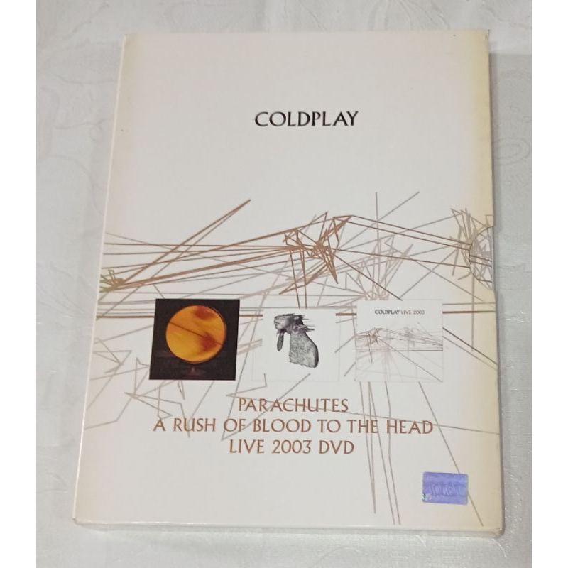 DVD ( TRIPLO/ IMPORTADO) COLDPLAY