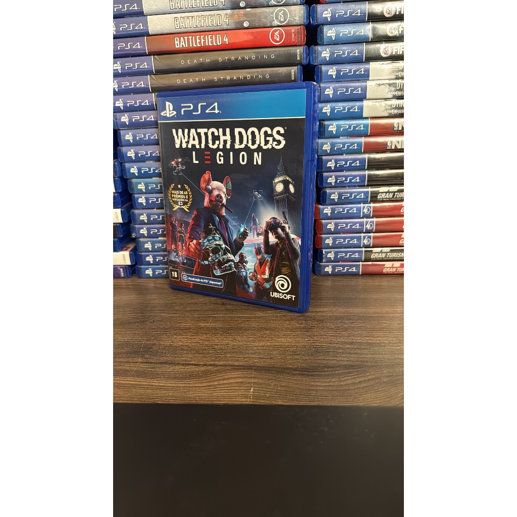 Jogo Watch dogs Legion Playstation 4 PS4 Mídia Fisica