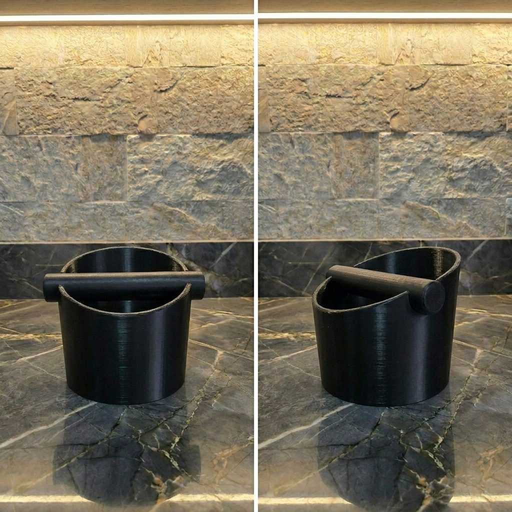 Caixa/Baldinho/Knock Box Para Borra de Café Máquina Espresso