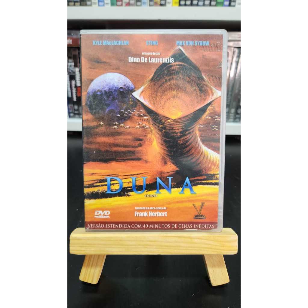 DVD - Duna - Versão Estendida - Legendado - Sting - Filme de 1984