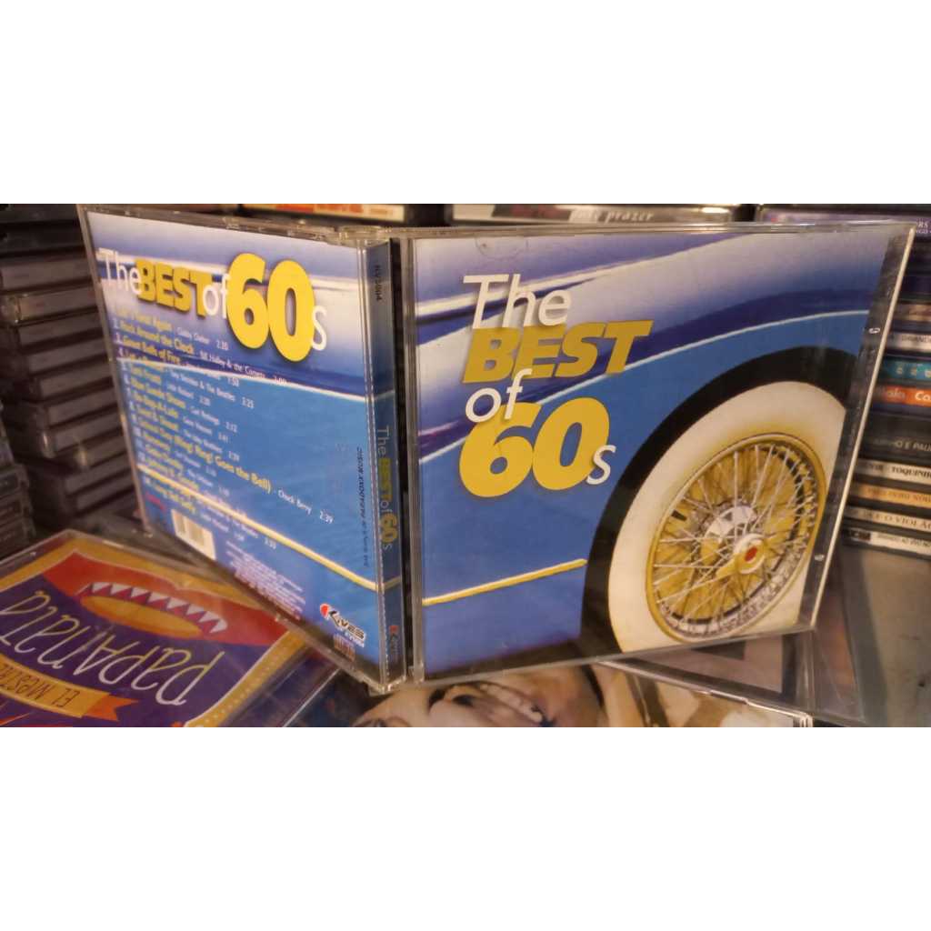 Cd The Best Of 60s Little richard Gene vicent Roy Orbison Chock Berry Bill Halley -novo Impecavel