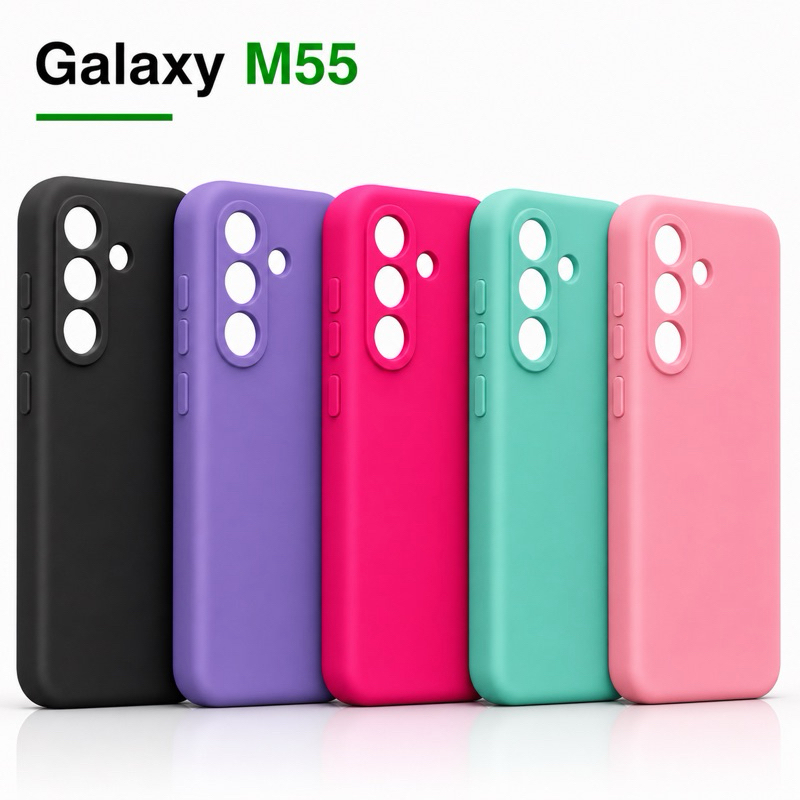 Capa Para Samsung Galaxy M55 Silicone Aveludada Capinha de Celular