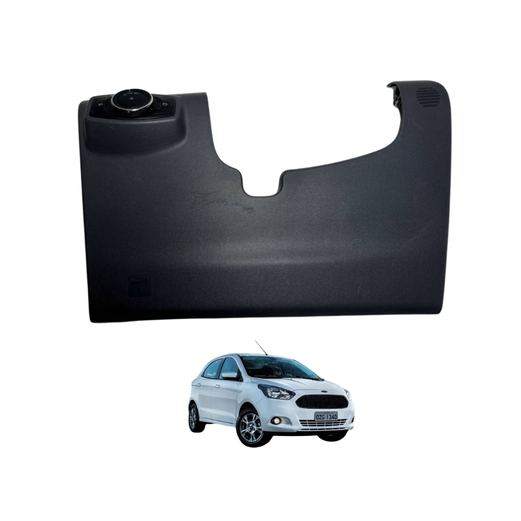 Moldura Painel Inferior Esquerdo Ford Ka 2013 a 2020 Original Acabamento Interno