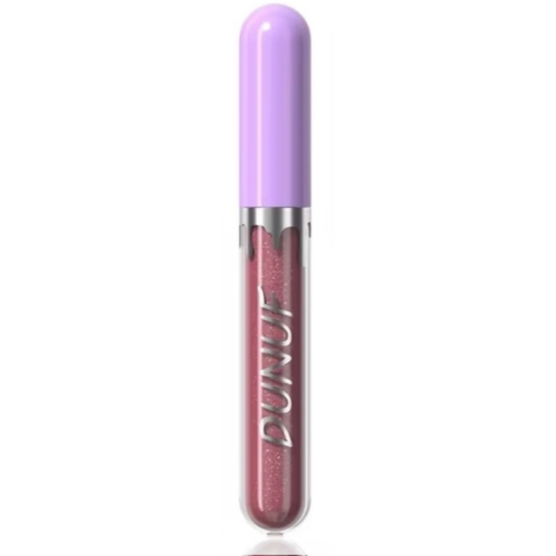 1 Gloss Labial de Longa Duração, Batom à Prova D'Água, Não Desbota, Não Gruda no Copo, Ideal para Iniciantes, Presente